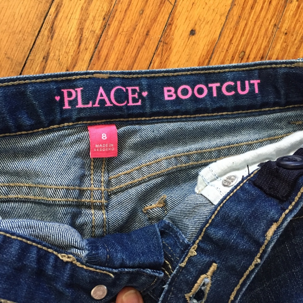 Children's Place Boot Cut Jeans, 8 regular NWOT